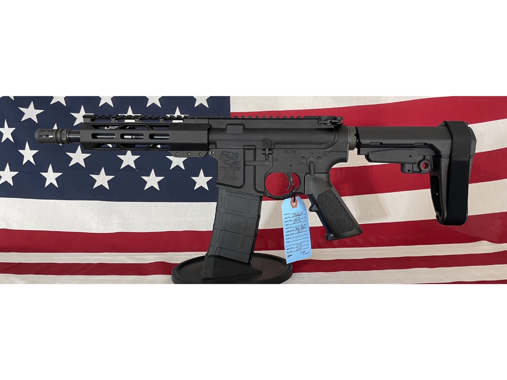 AR-15 Pistol 300 BLACKOUT WITH AGB - RANGER Series