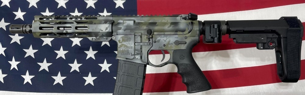 AR-15 Pistol 300 BLACKOUT MALLARD CAMO